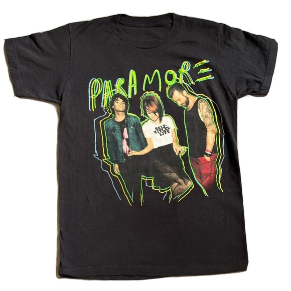 RARE Paramore band tshirt, Monumentour! era, 2014. size s - Picture 1 of 5